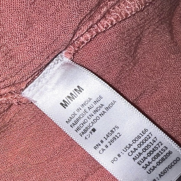 *Amuse society- Peach color top - Picture 6 of 6